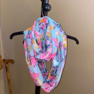 Floral Multi-Colored Scarf